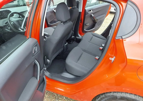 Peugeot 208 cena 27900 przebieg: 172044, rok produkcji 2016 z Wieluń małe 277